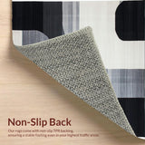 Chic Abstract Linear Geometry(Gray)