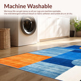 Dynamic Multi Tone Abstract Artwork(Blue)