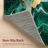 Chic Green Gold Artful Fusion(Green)