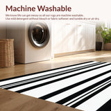 Elegant Reversible Stripe Aesthetic(Black)