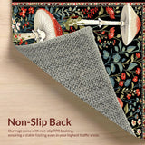 Elegant Mushroom Motif Design(Red)