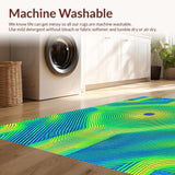 Lively Twisted Visual Effect(Blue)