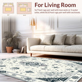 Modern Subtle Patterned Hide Accent(White)