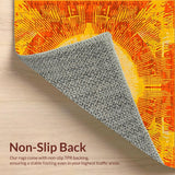 Joyful Multicolored Sun Design(Orange)