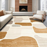Modern Beige Stylish Accent Floor Mat for Any Space(Beige)
