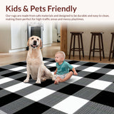 Trendy Black and White Diagonal Layout(Black)