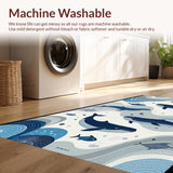 Elegant Grey and Blue Harmony(Blue)