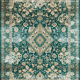 Luxurious Distressed Medallion(Green)