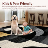 Chic Abstract Geometric Fusion(Black)