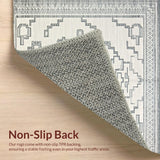 Elegant Neutral Toned Lattice Design(Gray)