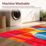 Energetic Multi Hued Design(Red)