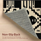 Contrasting Striped Okapi Motif(Beige)