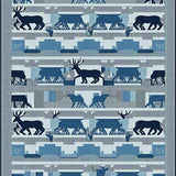 Elegant Nature Themed Textile(Blue)