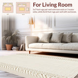 Modern Neutral Medallion Motif(Beige)