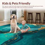 Contemporary Iridescent Swirl(Blue)