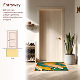 Chic Rustic Textured Aesthetic(Green)