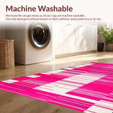 Chic Plush Abstract Visual(Pink)