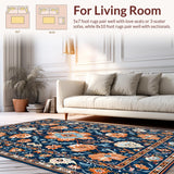 Whimsical Tiled Fusion(Blue)