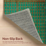 Cozy Distressed Diamond Layout(Green)