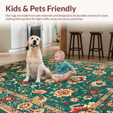 Charming Eclectic Floral Aesthetic(Green)