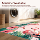 Artistic Flamingo and Leaf Ensemble(Pink)