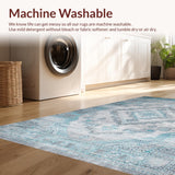 Artful Low Pile Gray Vintage Charm(Gray)