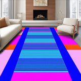 Vibrant Abstract Linear Arrangement(Blue)