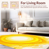 Golden Hues Modern Harmony(Yellow)