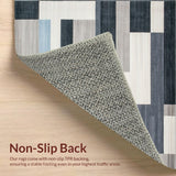Artistic Slate Colorful Patchwork Motif(Gray)