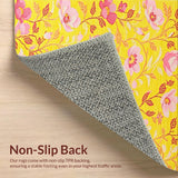 Charming Round Blossom Motif(Yellow)