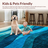 Artistic Blue Tides Visual Theme(Blue)