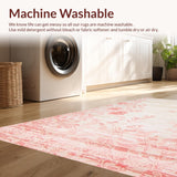 Ultra Soft Area Rug, Non Slip, Stain Resistant, Washable Area Rugs for Living Room, Bedroom, Modern Playful Color Splash(Beige)