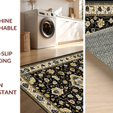 Transitional Cozy Ogee Design(Black)