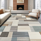 Ultra Soft Area Rug, Non Slip, Stain Resistant, Washable Area Rugs for Living Room, Bedroom, Natural Tone Pet-Friendly Meditation Space Rug(Beige)