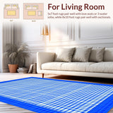 Vibrant Seasonal Checkerboard Look(Blue)