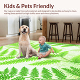 Contemporary Fluffy Green Statement(Green)