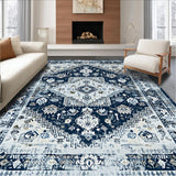 Luxurious Light Grey Geometric Design(Blue)