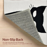 Chic Minimalist Cat Imagery(Black)