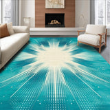 Coastal Inspired Aqua Wave Elements(Blue)