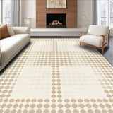 Artistic Area with Geometric Design for Stylish Accents(Beige)