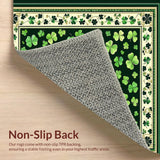 Festive Green Shamrock Decor(Green)