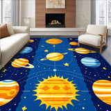 Whimsical Orbiting Universe Aesthetic(Blue)