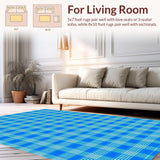 Charming Plaid Farmhouse Vibe(Blue)
