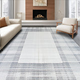 Ultra Soft Area Rug, Non Slip, Stain Resistant, Washable Area Rugs for Living Room, Bedroom, Cozy Plush Pet-Friendly Appeal(Gray)