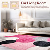 Chic Multicolor Geometric Harmony(Pink)