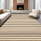 Ultra Soft Area Rug, Non Slip, Stain Resistant, Washable Area Rugs for Living Room, Bedroom, Versatile Indoor Medium Pile Meditation Rug(Beige)