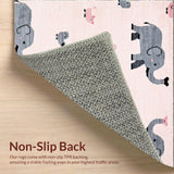 Contemporary Cozy Elephant Illustration(Pink)