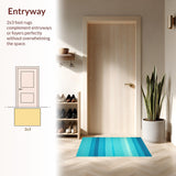 Bright Ocean Wave Design(Blue)