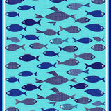 Casual Skipjack Graphic Style(Blue)