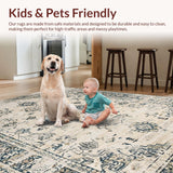 Cozy Textured Low Pile Aesthetic(Beige)